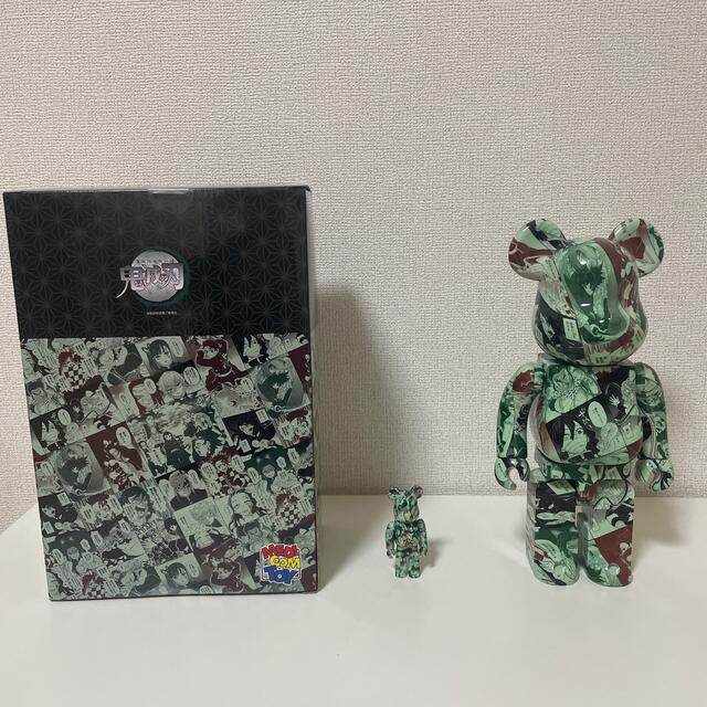 メディコム・トイ 鬼滅の刃 BE@RBRICK 100%&400% - キャラクターグッズ