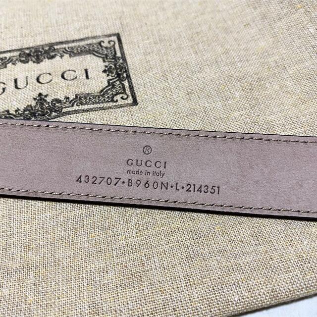 Gucci(グッチ)の新品未使用！送料込み★GUCCI★大人もOK! チルドレンズ レザー ベルト レディースのファッション小物(ベルト)の商品写真