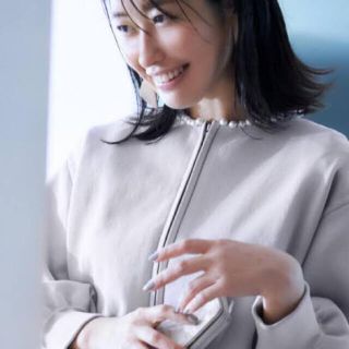 パール付きニットブルゾン タグ付き新品未使用 celford セルフォード