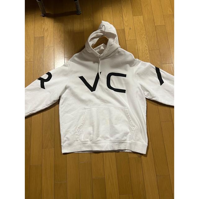 【定番】RVCA ルーカパーカー ホワイト M