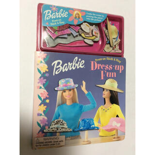 【 Barbie 】Press-on stick and stay book ①(洋書)