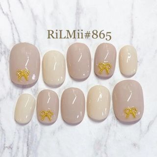 RiLMii#865くすみcolor×ネイルチップ