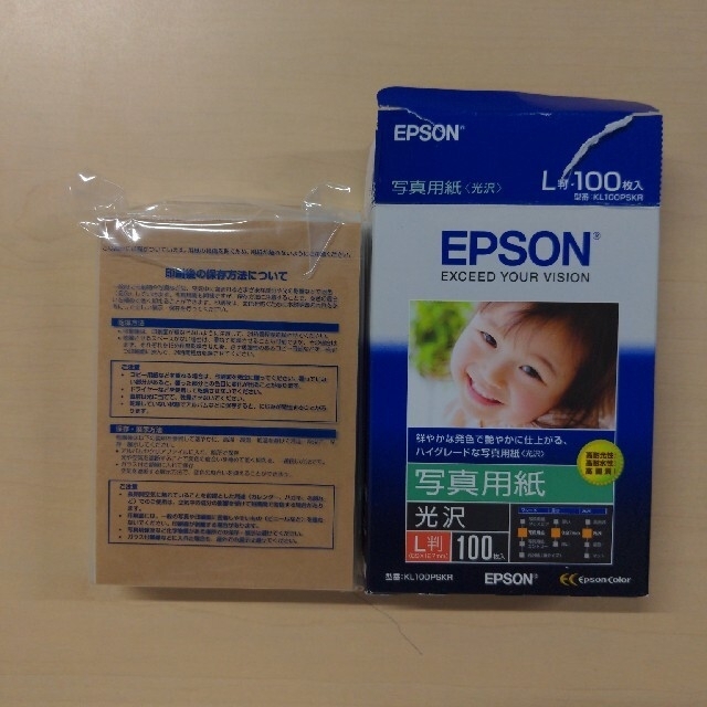 EPSON(エプソン)のEPSON 写真用紙 KL100PSKR インテリア/住まい/日用品のオフィス用品(その他)の商品写真