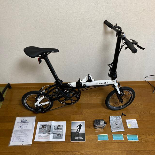 人気ブランドを - DAHON DAHON(ダホン) ホワイト白 14インチ K3 自転車