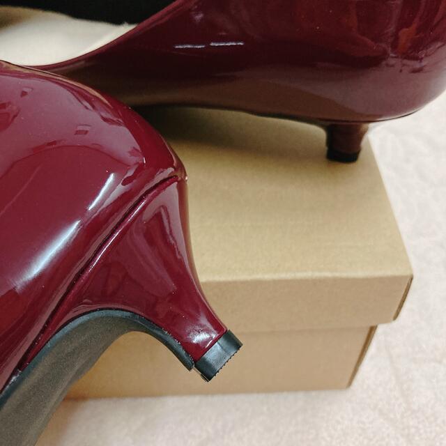 ポインテッドトゥ走れるキレイめパンプス23.5センチ レディースの靴/シューズ(ハイヒール/パンプス)の商品写真