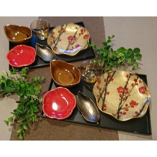 新品 晩酌セット(光琳r) 2名分(食器)