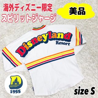 ディズニー(Disney)の【美品】海外ディズニー　スピリットジャージ　カラフル(Tシャツ(長袖/七分))