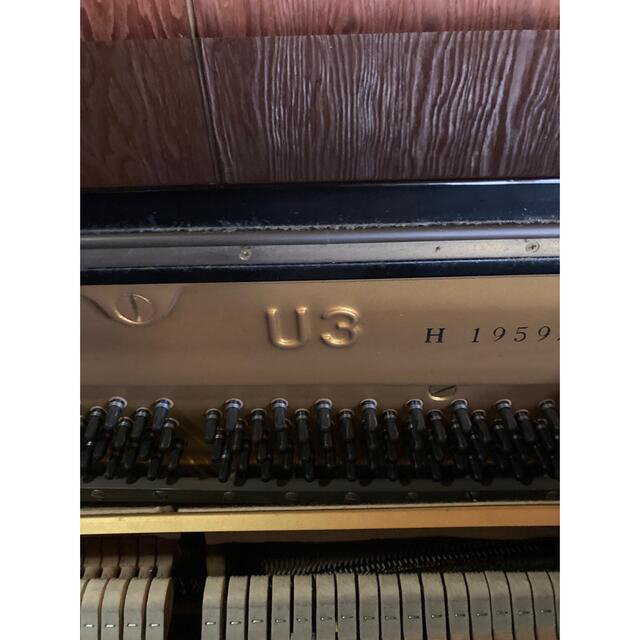 ヤマハ(ヤマハ)のYAMAHA製　アップライトピアノ　品番：U3H  楽器の鍵盤楽器(ピアノ)の商品写真