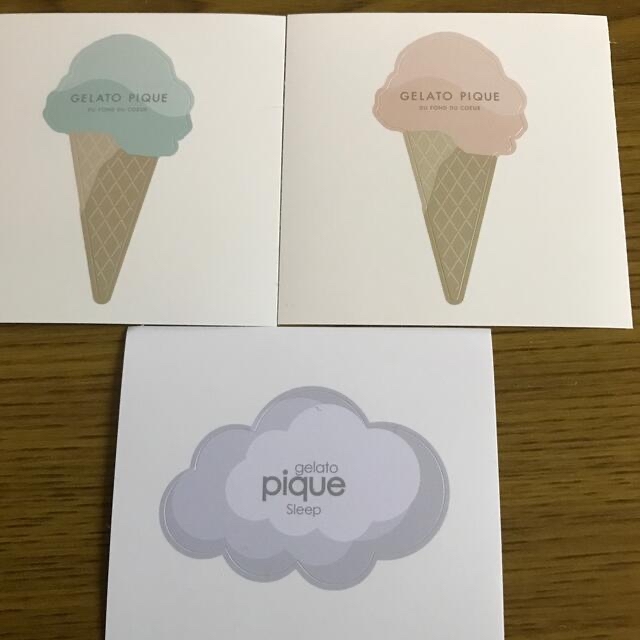 gelato pique(ジェラートピケ)のジェラートピケ　ステッカー レディースのルームウェア/パジャマ(ルームウェア)の商品写真