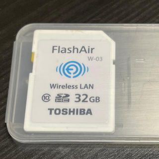 トウシバ(東芝)のTOSHIBA FlashAir SDHCカード 32GB W-03 (その他)