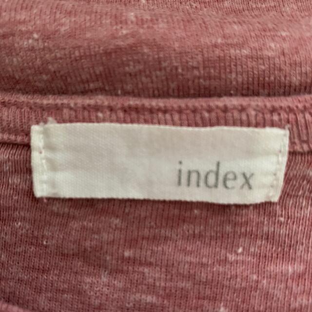 INDEX(インデックス)のINDEX ワンピース レディースのワンピース(ひざ丈ワンピース)の商品写真