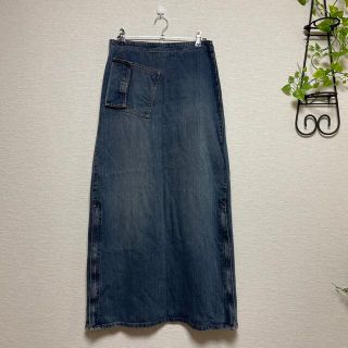 ベネトン(BENETTON)のベネトン　デニムロングスカート(ロングスカート)