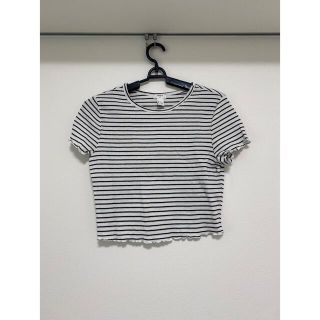 フォーエバートゥエンティーワン(FOREVER 21)のボーダートップス(Tシャツ/カットソー(半袖/袖なし))