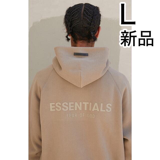 essentials パーカー　L