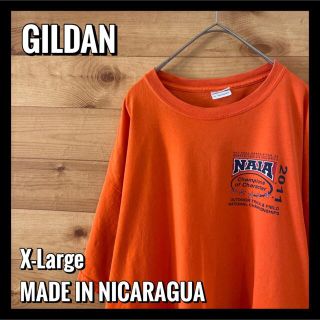 ギルタン(GILDAN)の【GILDAN】カレッジ スポーツNAIA イベント スタッフTシャツ us古着(Tシャツ/カットソー(半袖/袖なし))