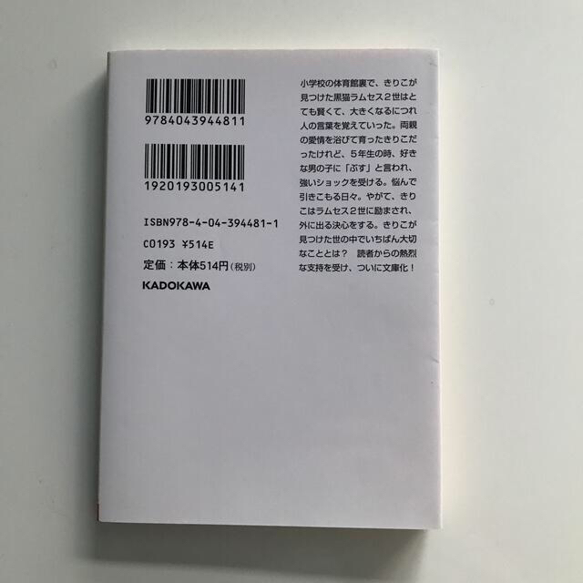 角川書店(カドカワショテン)の「きりこについて」西加奈子　角川書店 エンタメ/ホビーの本(文学/小説)の商品写真