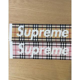 シュプリーム(Supreme)のsupreme burberry  ステッカーセット(その他)