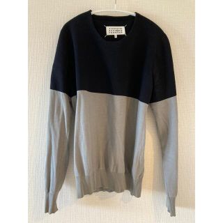 Maison Martin Margiela - マルタンマルジェラバイカラーニット