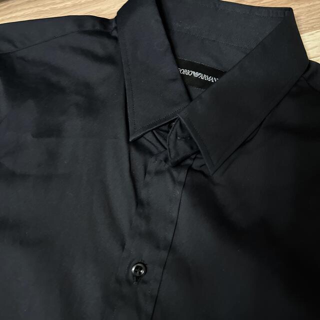 エンポリオアルマーニ 長袖カッターシャツ(黒) 1