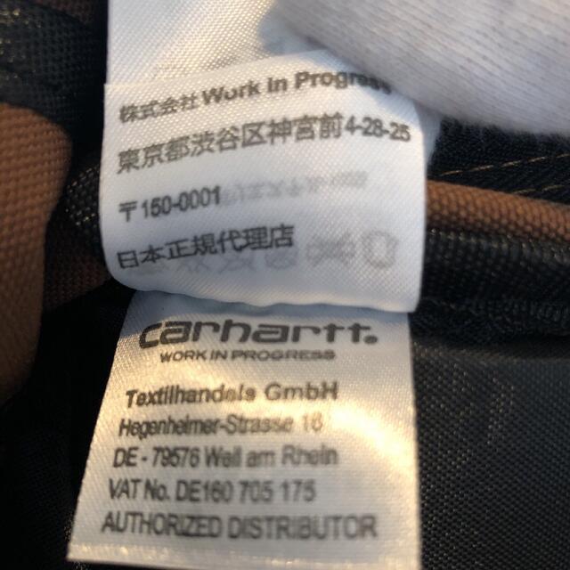 carhartt(カーハート)の新品未使用 Carhartt リュック バックパック 男女兼用 YKK キャメル メンズのバッグ(バッグパック/リュック)の商品写真
