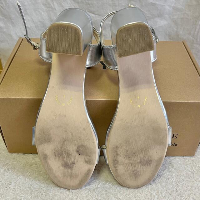 GRL(グレイル)のストラップサンダル シルバー レディースの靴/シューズ(サンダル)の商品写真