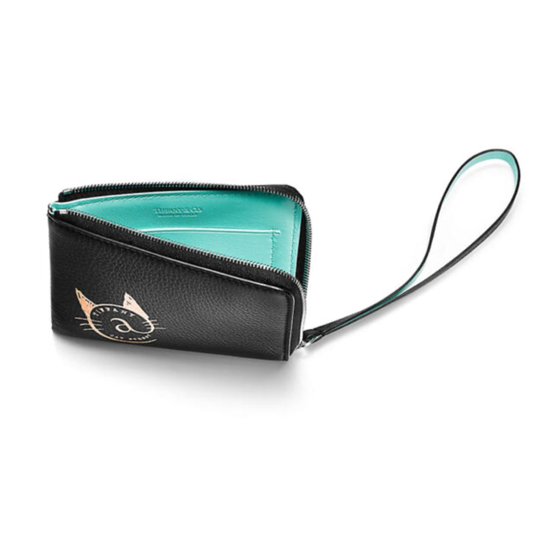 Tiffany & Co. - ティファニー レザー コインポーチ ケース Tiffany & Co. - ティファニー レザー コインポーチ ケース