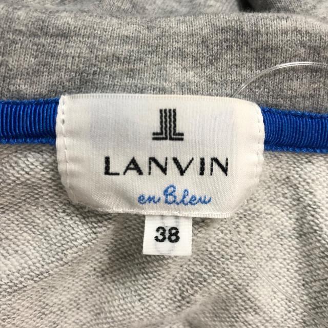LANVIN en Bleu(ランバンオンブルー)のランバンオンブルー パーカー サイズ38 M - レディースのトップス(パーカー)の商品写真