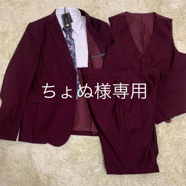 ZARA セットアップスーツ 菅田将暉 ワインレッド ZARA セットアップスーツ 菅田将暉 ワインレッド