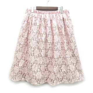 フランシュリッペ(franche lippee)のフランシュリッペ レーシー チュール リバーシブル スカート 3665380(ひざ丈スカート)