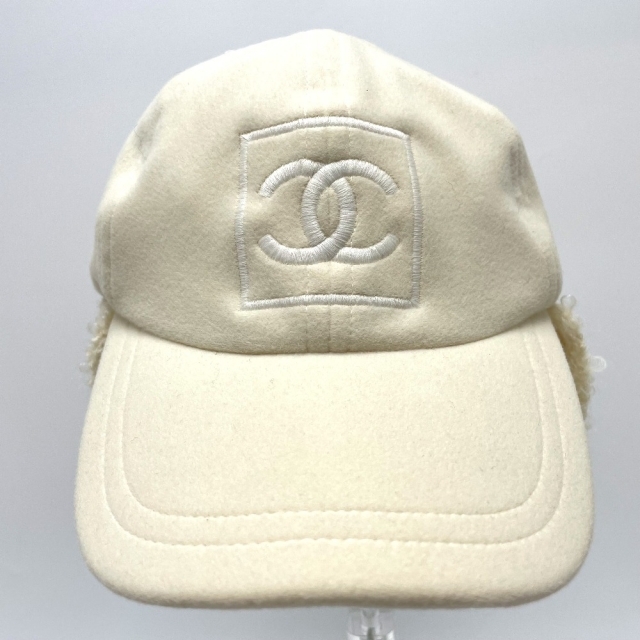 高評価低価 CHANEL - シャネル CHANEL ココマーク CC 帽子 ボア