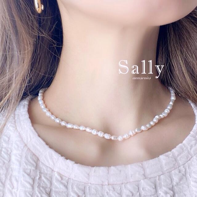 TODAYFUL(トゥデイフル)のnew【ゴールド】シンプルな淡水パール　ネックレス レディースのアクセサリー(ネックレス)の商品写真