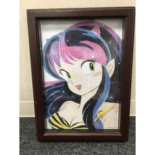 うる星やつら ラムちゃん 額縁壁掛時計(掛時計/柱時計)