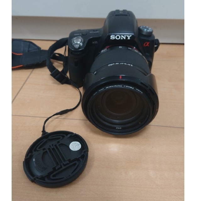 【値下げ】SONY a55予備バッテリー、レリース、リモコン、バッグ 付き 5