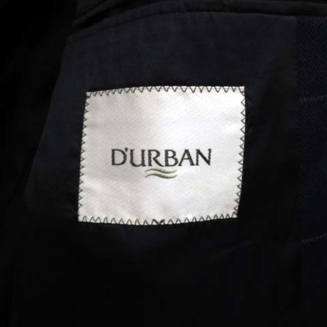D’URBAN(ダーバン)のダーバン DURBAN ウール テーラード ジャケット 長袖 格子柄 ネイビー メンズのジャケット/アウター(テーラードジャケット)の商品写真