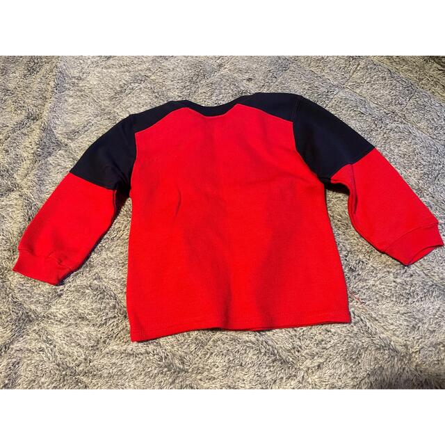 SESAME STREET(セサミストリート)の【SESAME STREET】エルモのカットソー(100cm) キッズ/ベビー/マタニティのキッズ服男の子用(90cm~)(Tシャツ/カットソー)の商品写真