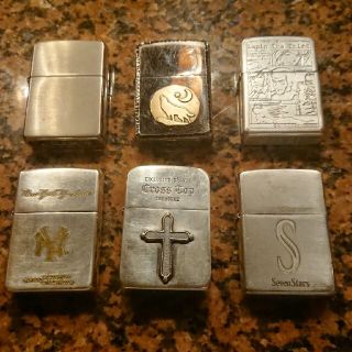 ジッポー(ZIPPO)のジッポライター6個セット(タバコグッズ)