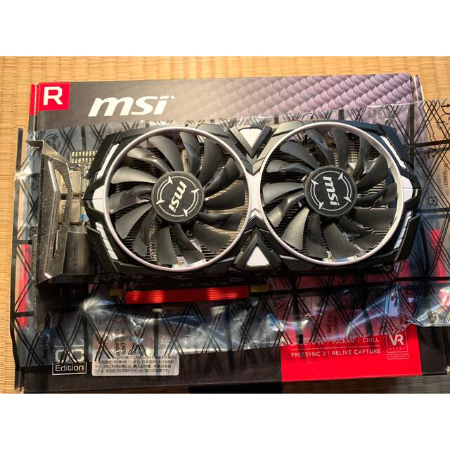 グラフィックボード MSI ARMOR Radeon RX570 4GB 1