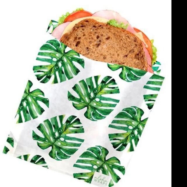 DEAN & DELUCA(ディーンアンドデルーカ)のパイン、フラミックス50　サンドイッチバッグ　Hawaii インテリア/住まい/日用品のオフィス用品(ラッピング/包装)の商品写真