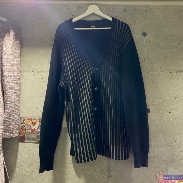 stussy stripe cardigan カーディガン | hartwellspremium.com