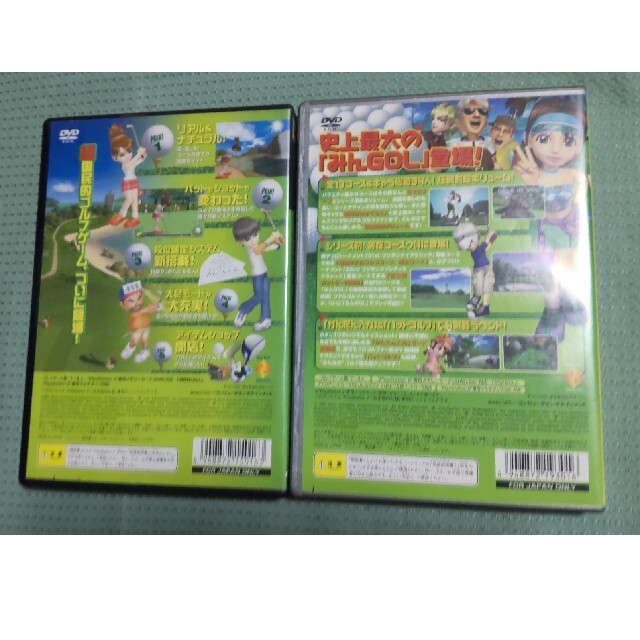 PlayStation2(プレイステーション2)のみんなのGOLF3&4（PlayStation 2 the Best） PS2 エンタメ/ホビーのゲームソフト/ゲーム機本体(家庭用ゲームソフト)の商品写真