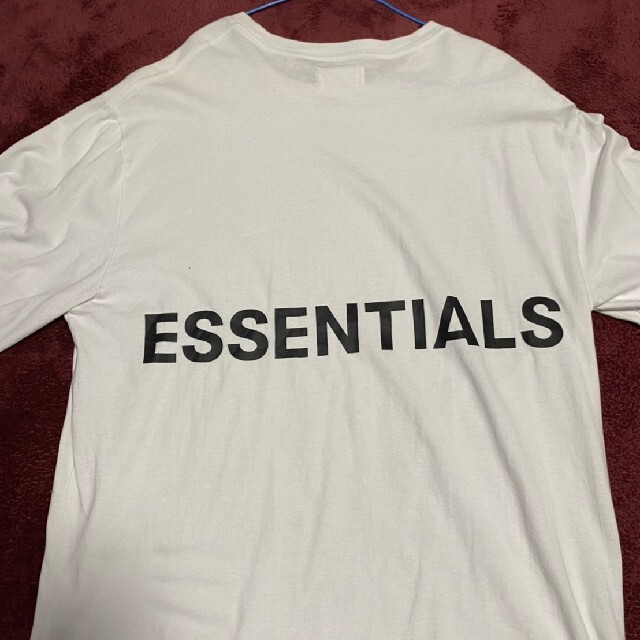 Essential(エッセンシャル)のESSENTIALSロングTシャツ　背中ロゴで メンズのトップス(Tシャツ/カットソー(七分/長袖))の商品写真