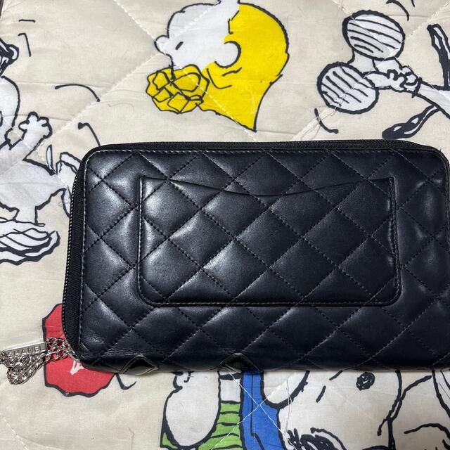 CHANEL カンボンライン　長財布