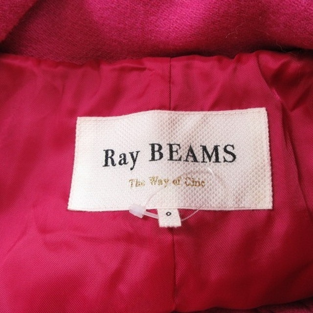 Ray BEAMS(レイビームス)のレイビームス 18AW メルトン ショート ダッフル コート フーデッド レディースのジャケット/アウター(ダッフルコート)の商品写真