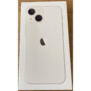 アップル(Apple)のiPhone13mini 128GB ホワイト simロック解除済 ソフトバンク(スマートフォン本体)