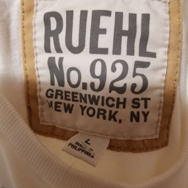Ruehl No.925(ルールナンバー925)のRUEHLNO.925  Tシャツ Lサイズ メンズのトップス(Tシャツ/カットソー(半袖/袖なし))の商品写真