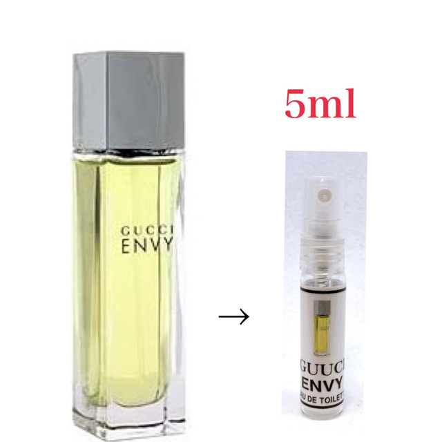 Gucci(グッチ)のGUCCI  グッチ エンヴィ EDT 5ml  天香香水 コスメ/美容の香水(ユニセックス)の商品写真