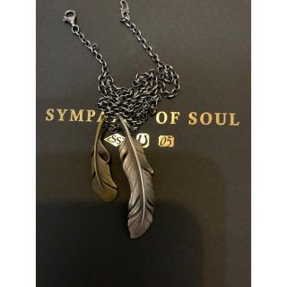 エスオーエスエフピー(S.O.S fp)のSYMPATHY OF SOUL　オールドフェザーネックレス(ネックレス)