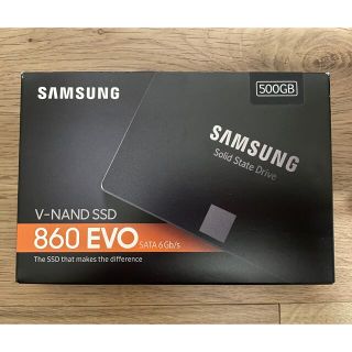 サムスン(SAMSUNG)のSamsung 860 EVO 500GB 内蔵 SSD MZ-76E500B(PC周辺機器)