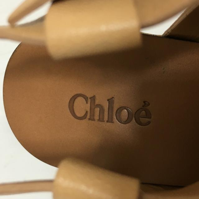 Chloe(クロエ)のクロエ サンダル 35 1/2 レディース - レディースの靴/シューズ(サンダル)の商品写真