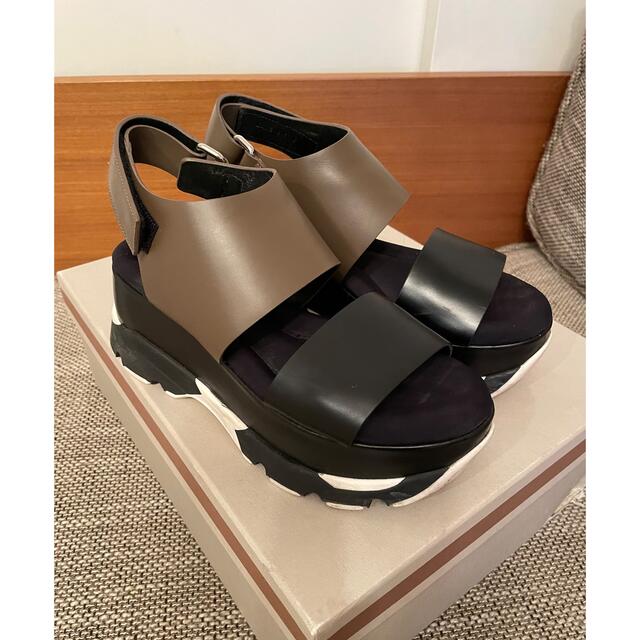 Marni マルニ 厚底 サンダル バイカラー 36